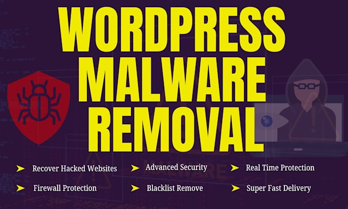 do fast wordpress malware removal, hacked site fix and security