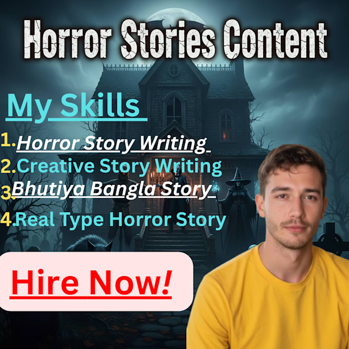 write a terrifying and realistic horror story
