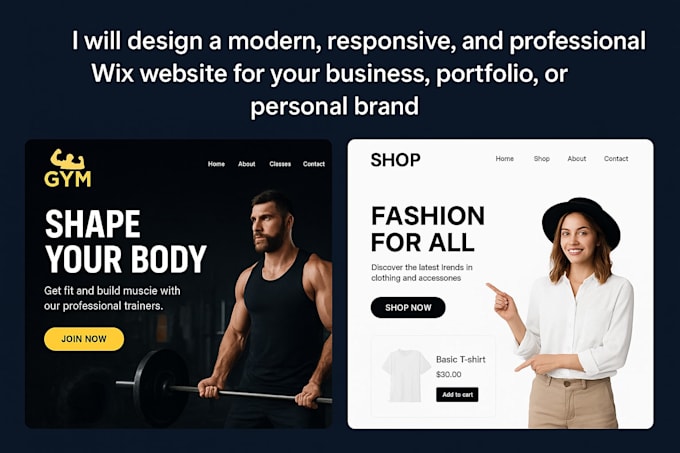 Create a modern, responsive website using html, css, and javascript by ...