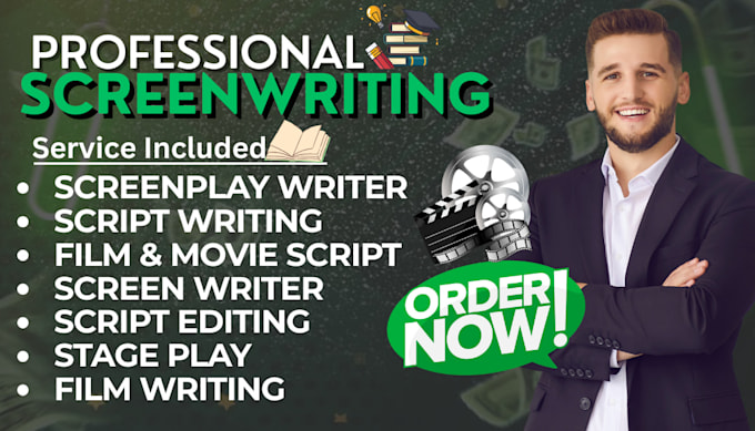 Do screenplay comedy movie script, feature film and stage play by ...