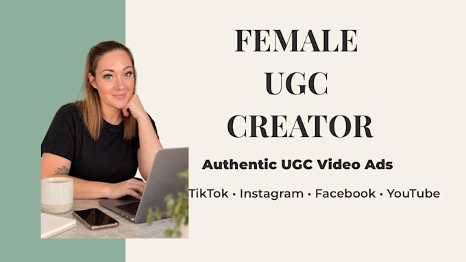 create over 40 female ugc ads videos for your product or service