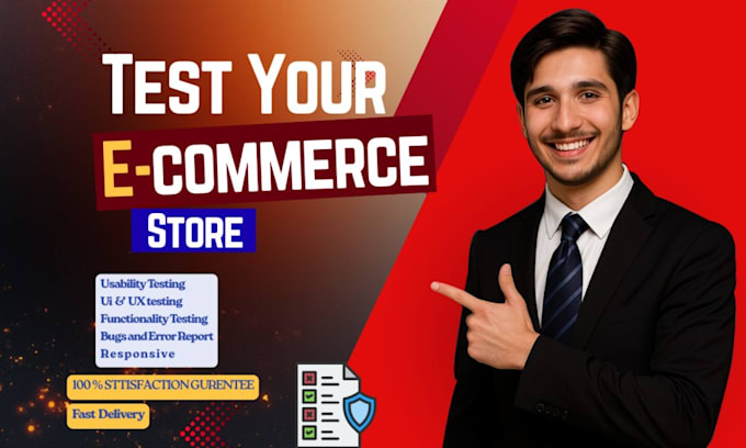 professionally test your ecommerce store with QA automation UI UX review