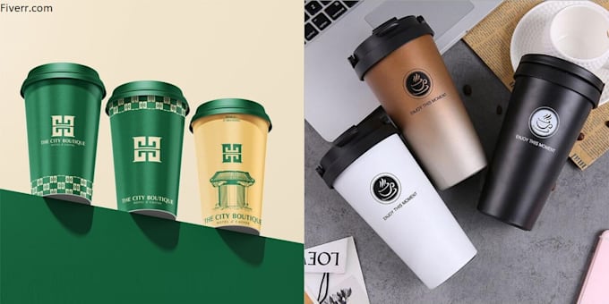 make a custom coffee mug design or coffee cup design
