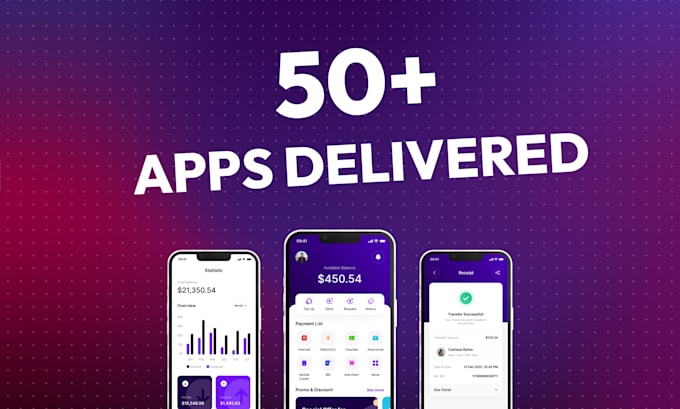 convert your figma to react mobile app for both android, IOS