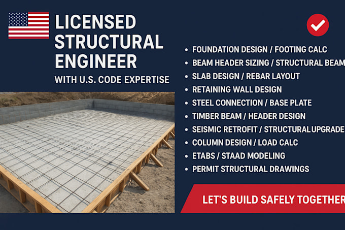 Do foundation design footing calc permit usa structural beam header ...