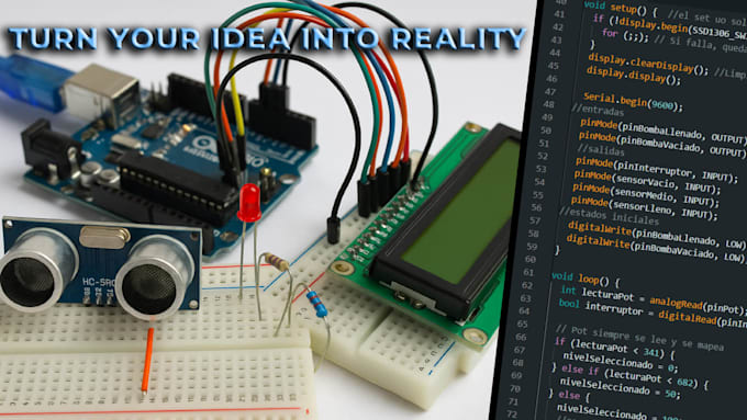 do a diagram and code for your arduino project
