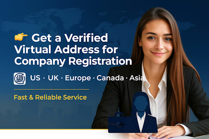 provide a secured virtual address for company registration