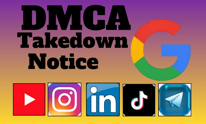 remove copyright material under dmca