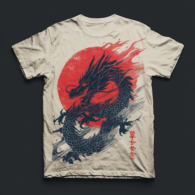 do vintage  t shirt design  for you