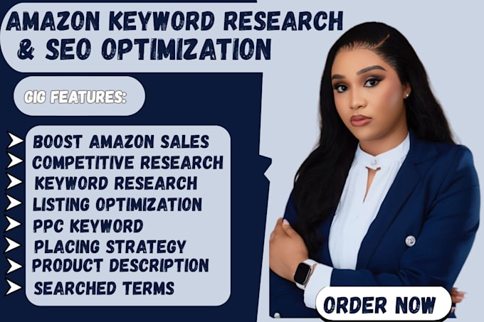 do amazon keyword research and SEO optimization to boost your sales