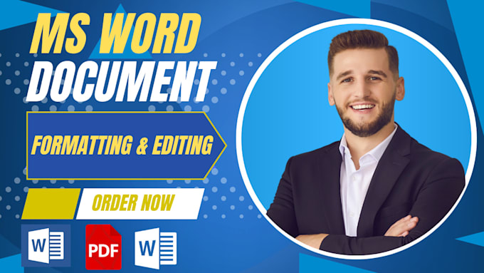 format word documents and design pdfs professionally