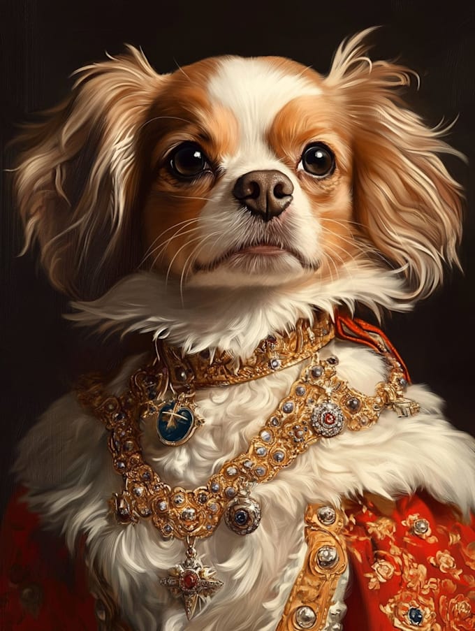 draw illustration pet portrait vector art