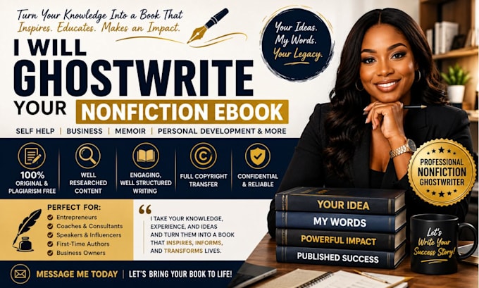ghostwrite your nonfiction ebook