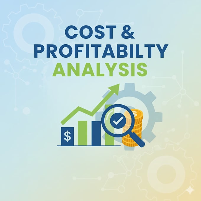 analyze your business costs and profitability