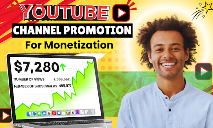do organic viral youtube channel promotion for monetization