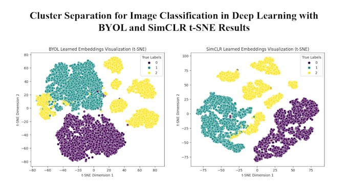 do deep learning based clustering for image classificaton