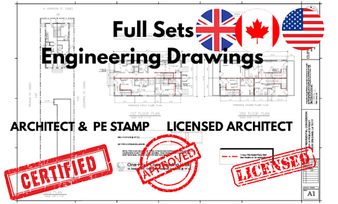 licensed civil engineering permit drawing site plan design grading bmp design