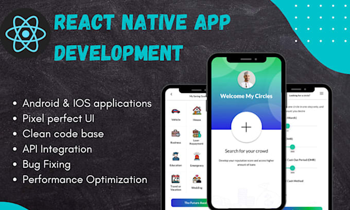 fix errors or bugs, and also update your react native app