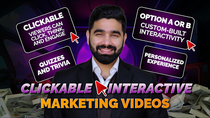 make clickable interactive marketing videos