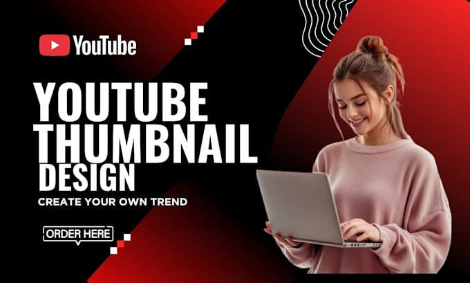 design professional youtube thumbnail using canva template