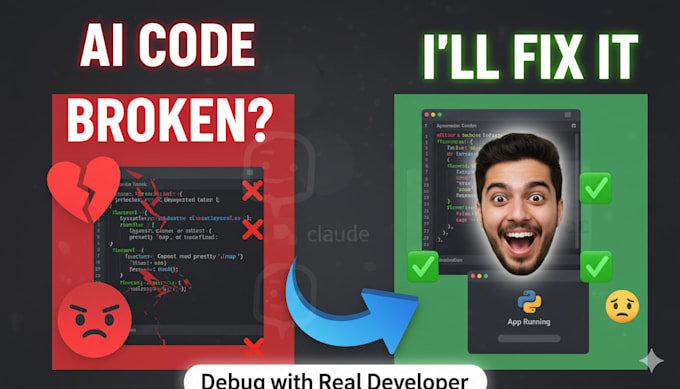 fix your ai generated code and get you unstuck fast