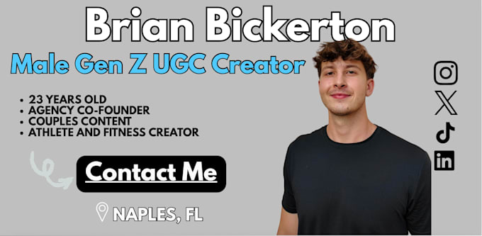 create ugc marketing videos for your brand as a gen z male