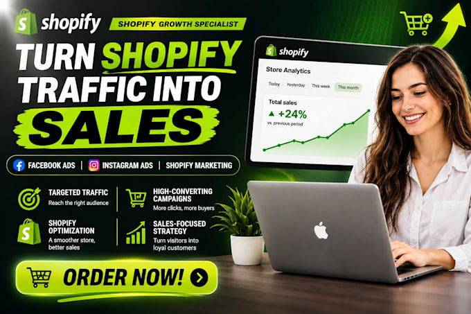 run facebook meta ads, ig ads, do shopify marketing to boost shopify sales
