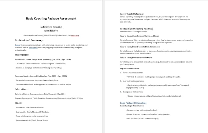 provide executive coaching and actionable roadmaps