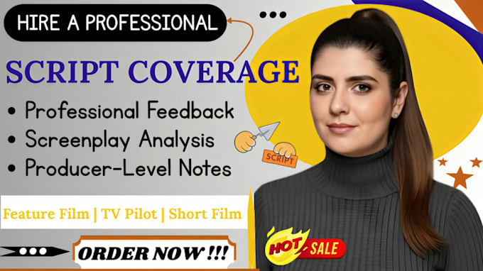 provide professional script coverage and screenplay feedback