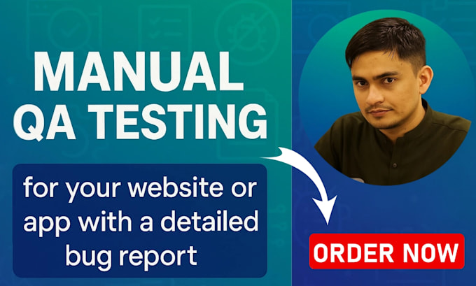 do manual QA testing, usability testing for apps and websites, software testing