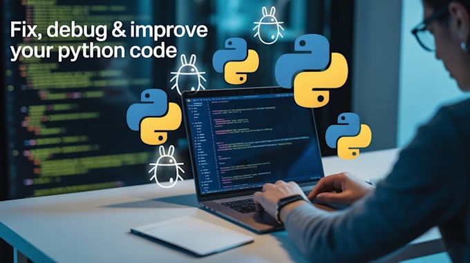 fix, debug, or improve your python code professionally