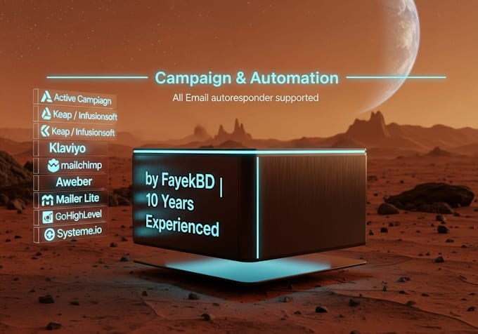 setup campaign, automation as you need
