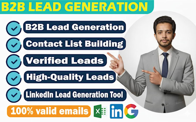 b2b lead generation and email lists