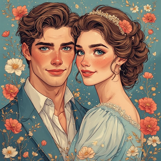 draw faceless couple illustration couples portrait