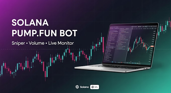 develop a solana pump fun sniper or volume trading bot