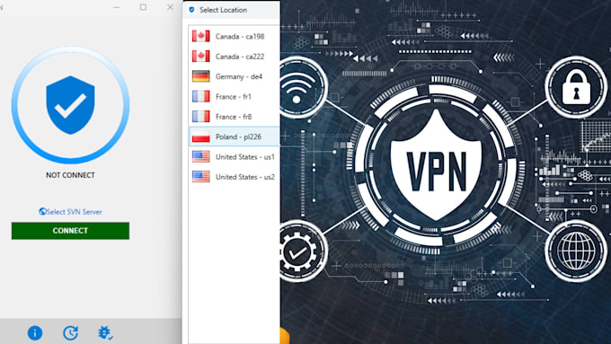 build a custom VPN app with admin panel, admob, in app purchase, and video ads