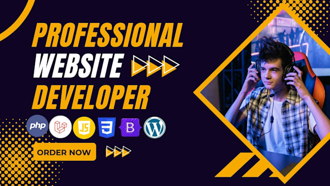 professional full stack develope expert in PHP, laravel, js and wordpress