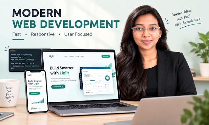 build a responsive website or web application