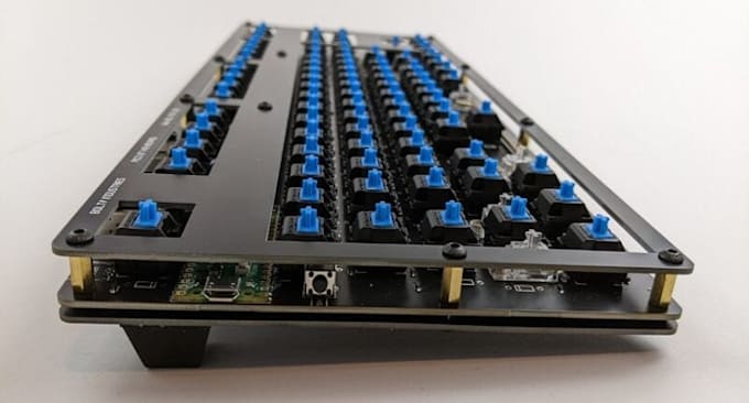 design mechanical keyboard pcbs, schmatics design and enclosure