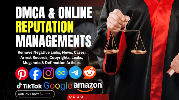 permanently remove mugshots articles bad news cases google rewiew posts by dmca