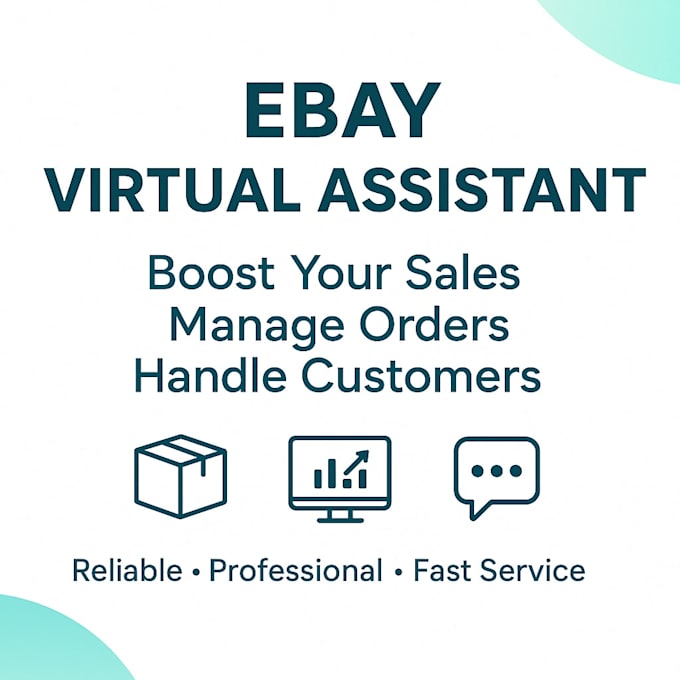 be your ebay virtual assistant for store management