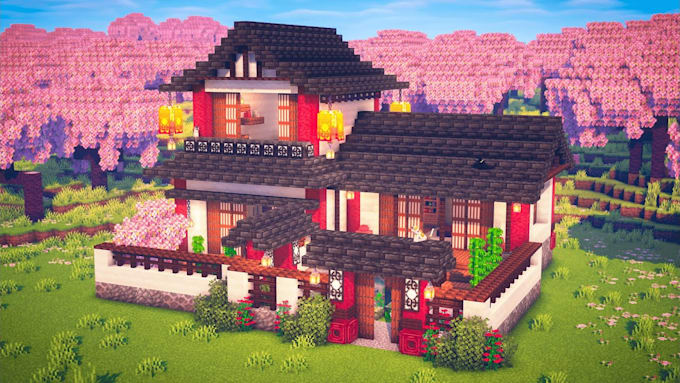 build any house you want in minecraft