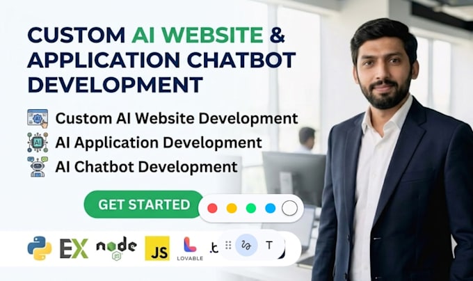 build ai websites, chatbots, full stack web apps