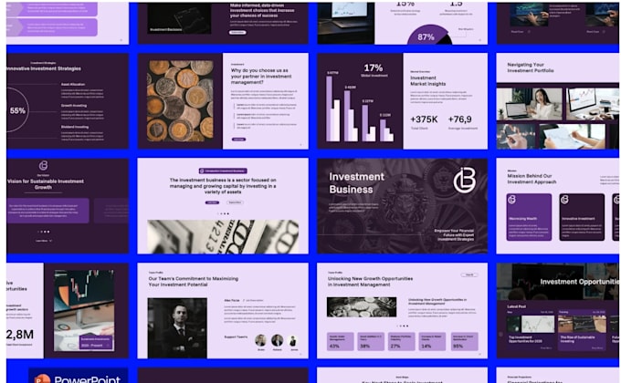 design b2b saas and startup pitch deck in powerpoint canva presentation