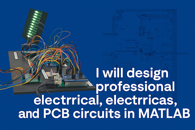 design electrical electronics project pcb circuits in matlab