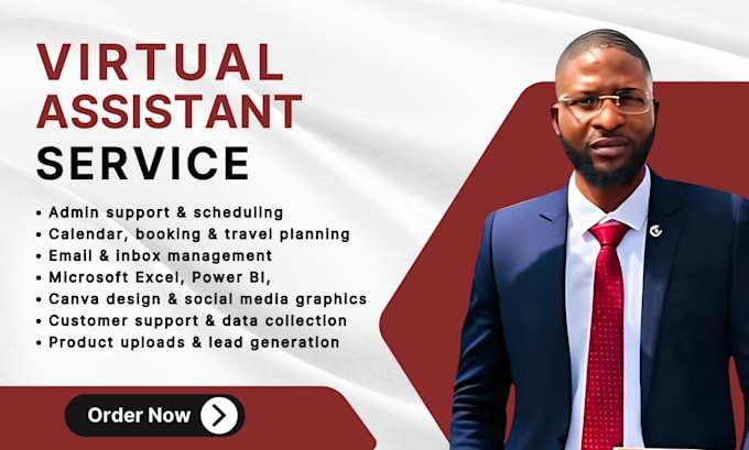 be personal virtual assistant for admin tasks and data analy