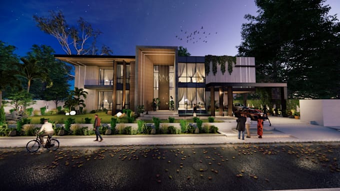 Design stunning interior and exterior spaces with 3d visualization by S ...