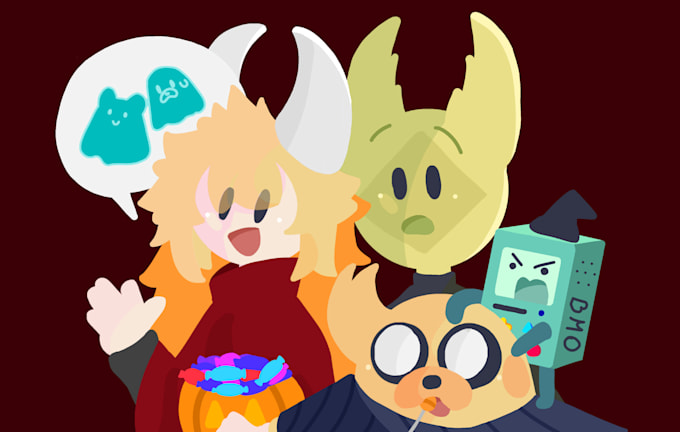 draw your character in my style