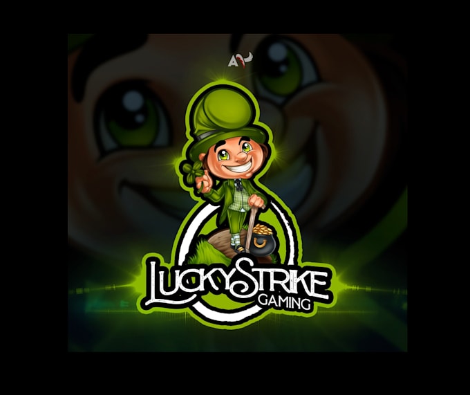 create creative and good looking leprechaun logo design