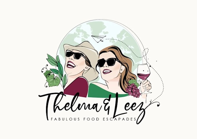 design minimal vibrant luxurious and fun logo